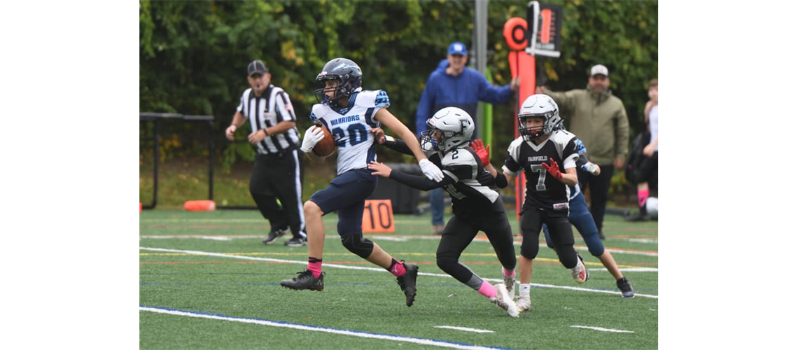 Wilton Tackle Football In Action