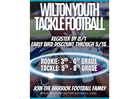 2026 Tackle & Rookie (MTF) Registration Now Open!